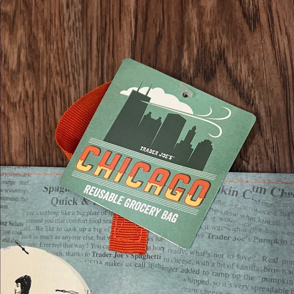 Trader Joe’s CHICAGO Mystery Bag Reusable Tote Bag